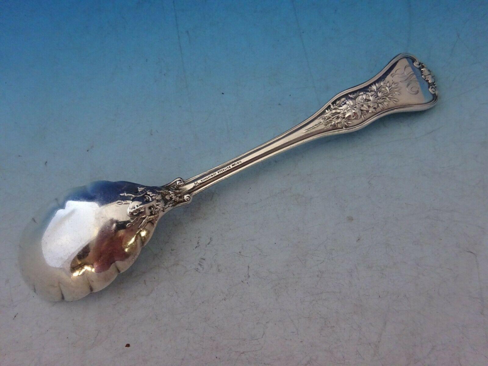 Olympian by Tiffany & Co. Sterling Silver Preserve Spoon Scalloped Antique 1