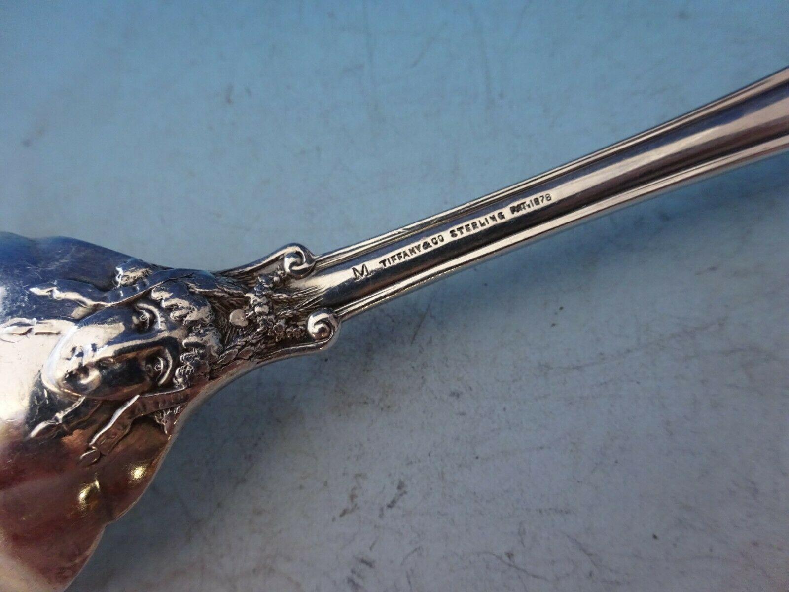 Olympian by Tiffany & Co. Sterling Silver Preserve Spoon Scalloped Antique 3