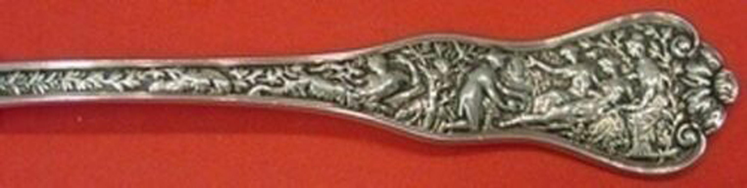 Sterling silver regular fork, 4-tine 7