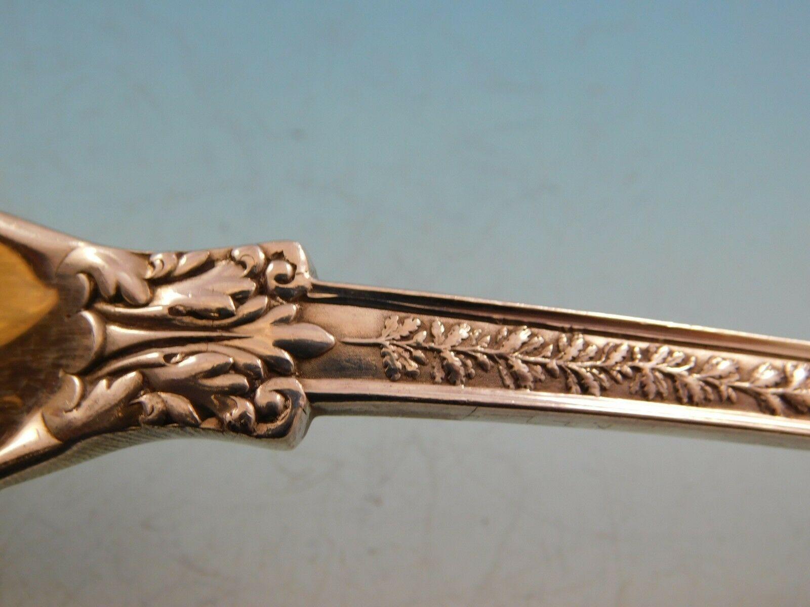 Olympian by Tiffany and Co Sterling Silver Trout Server Gold Washed 1