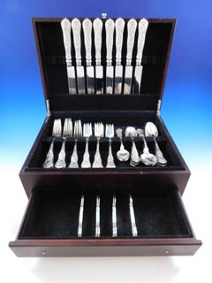 Olympian by Tiffany & Co Sterling Silver Flatware Service for 8 Set 48 Pc Dinner