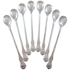 Olympian by Tiffany & Co Sterling Silver Set of 8 Iced Tea Spoons New Unused