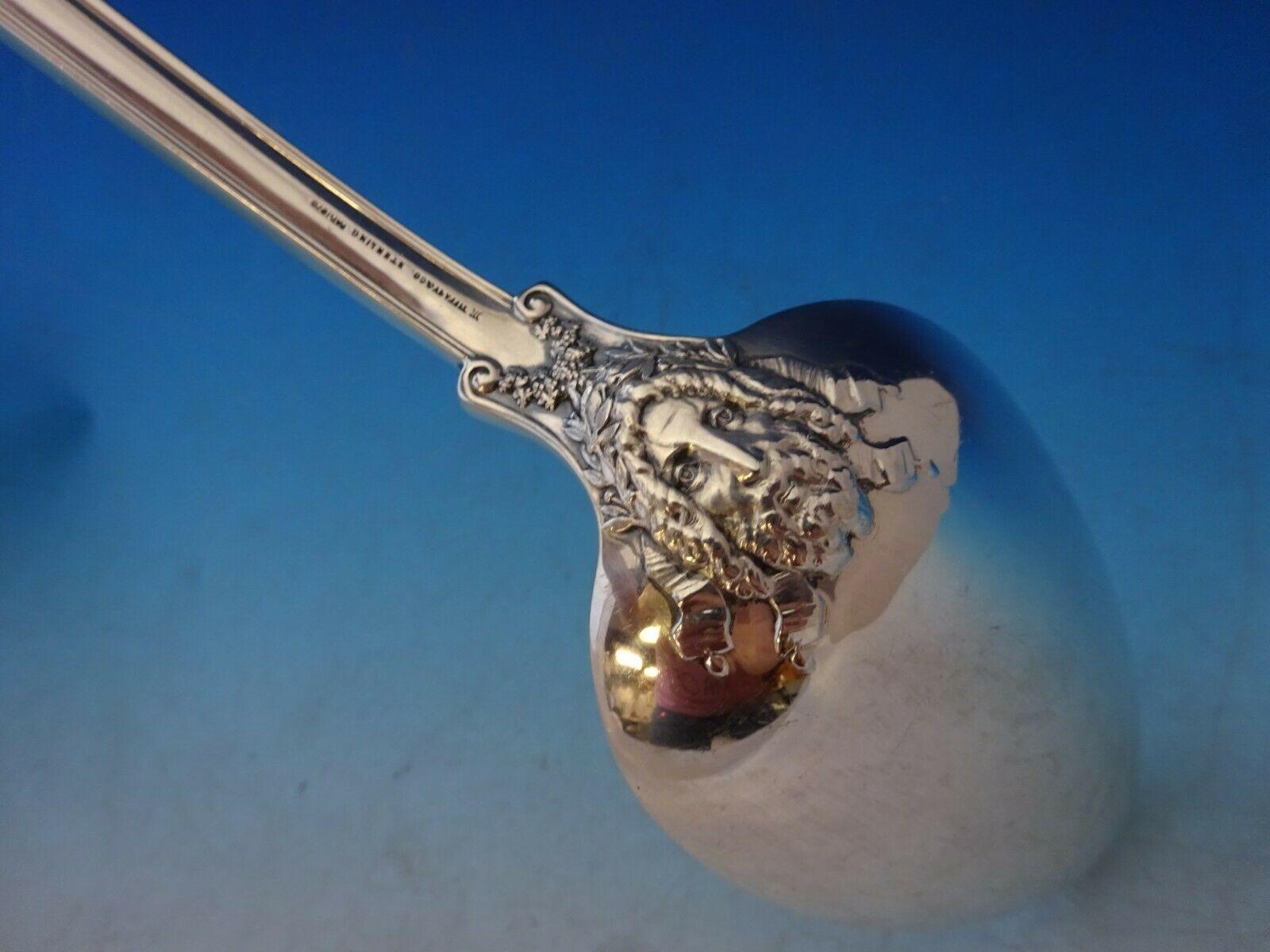 Olympian by Tiffany Sterling Silver Stuffing Spoon with Button C Monogram 4