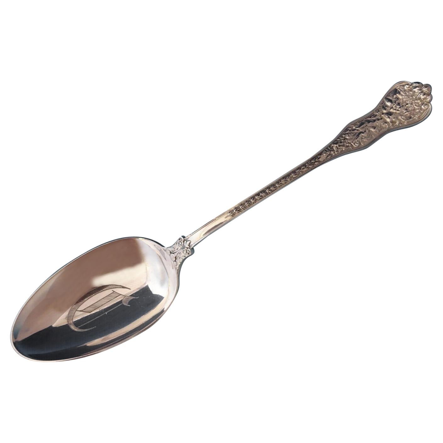 Olympian by Tiffany Sterling Silver Stuffing Spoon with Button C Monogram