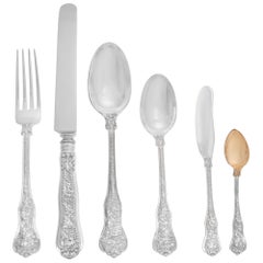 OLYMPIAN Tiffany & Co Sterling Silver Flatware with 3 Serving Pieces (couverts en argent)