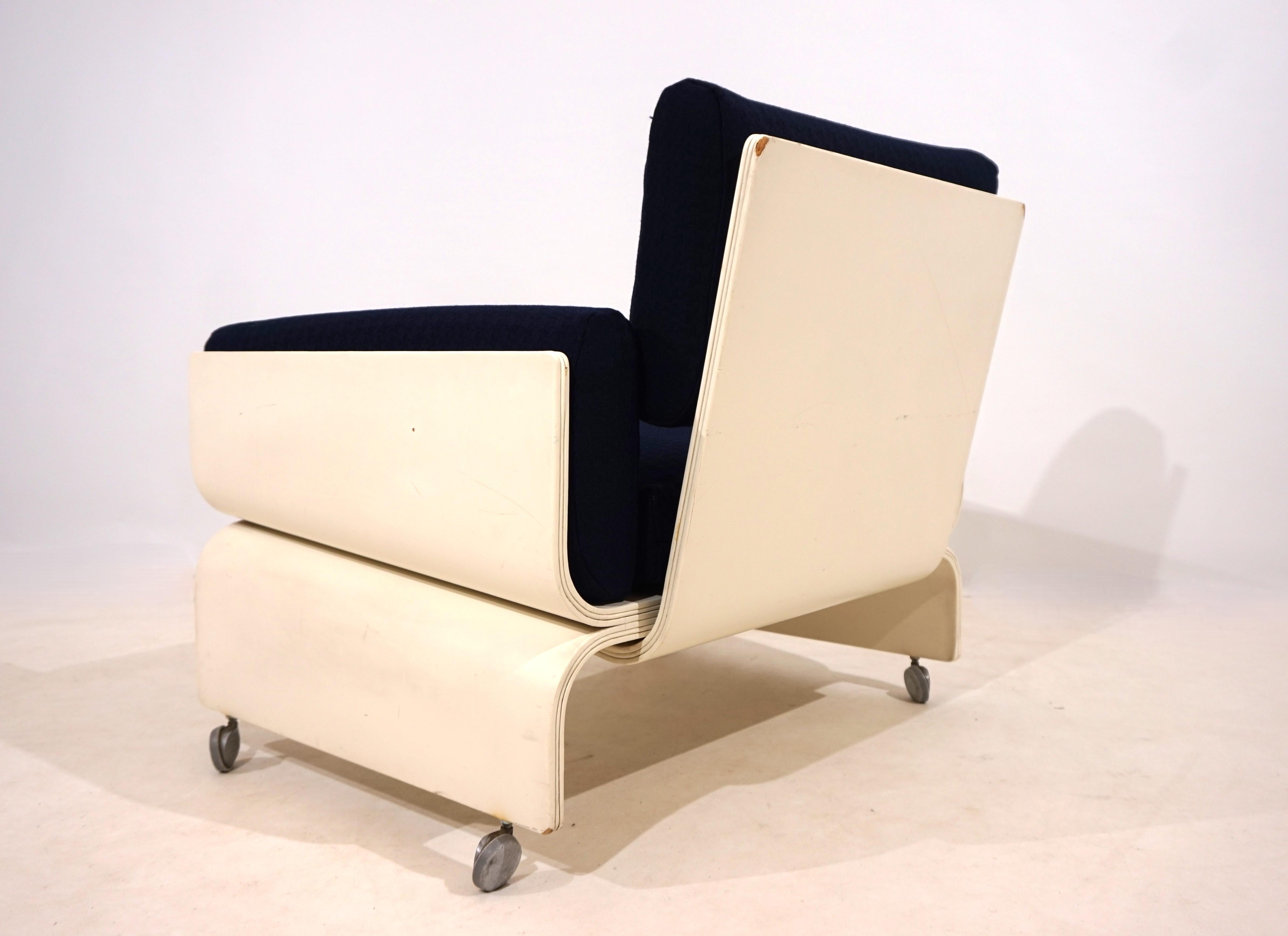 Olympic Airways lounge chair 60s In Good Condition For Sale In Ludwigslust, DE
