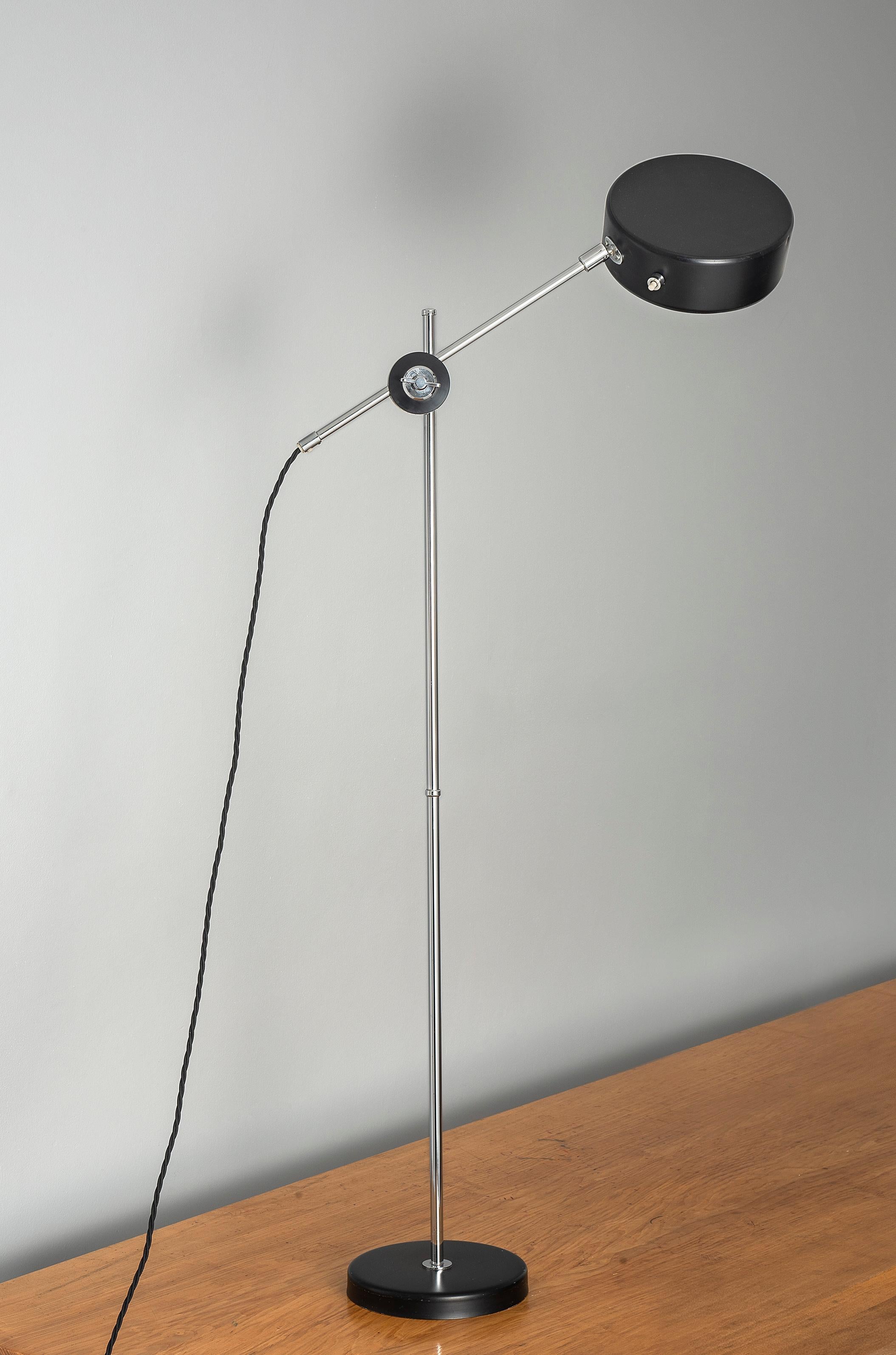 Mid-Century Modern Olympic Floor Lamp, Anders Pehrson for Atelje Lyktan