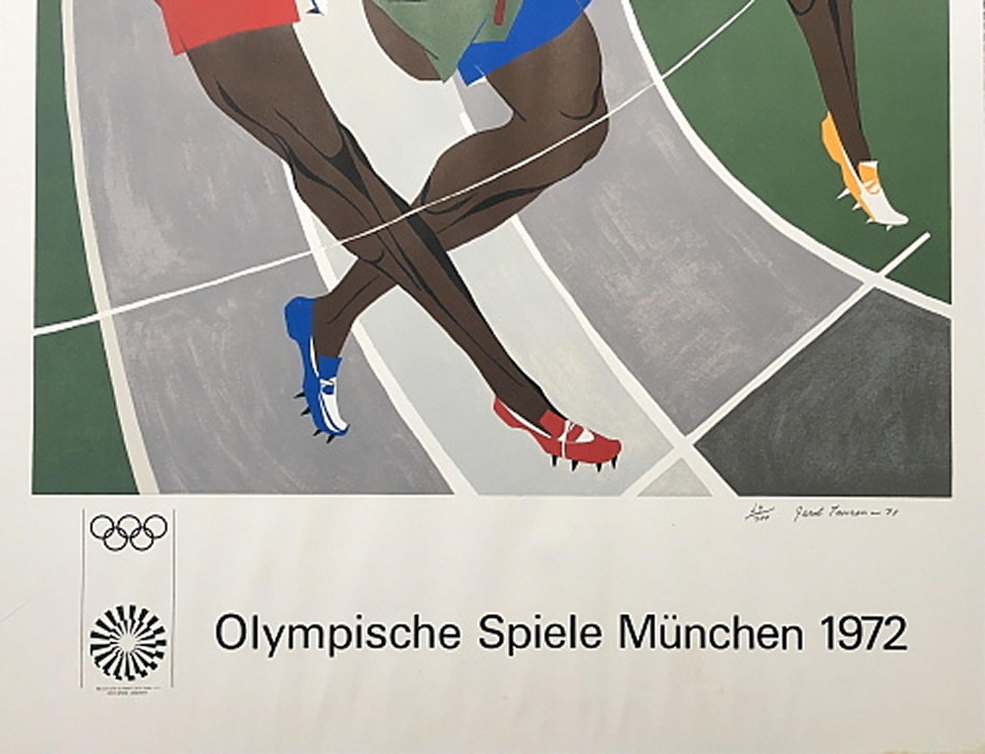 jacob lawrence olympic poster