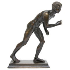 Olympic Runner Bronze Grand Tour Statue