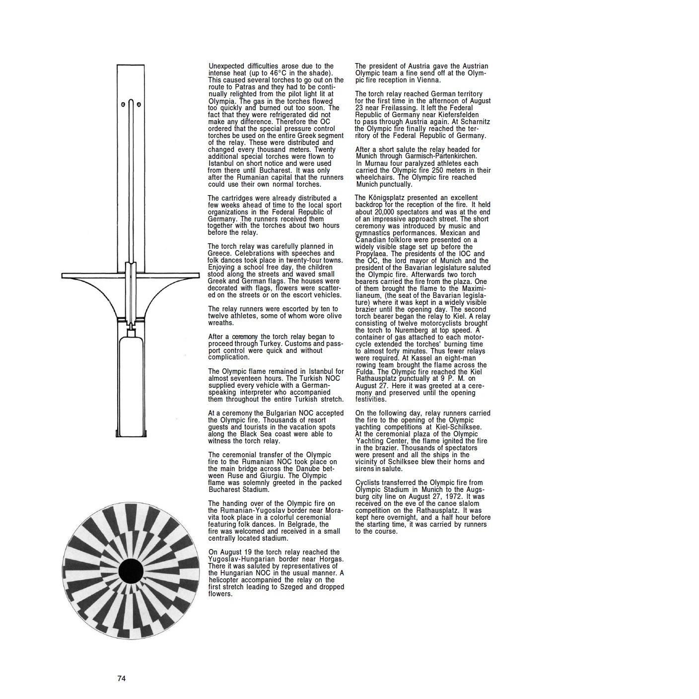 Olympic Torch, Munich 1972 by Friedrich Krupp AG, Circa 1970, Germany For Sale 7
