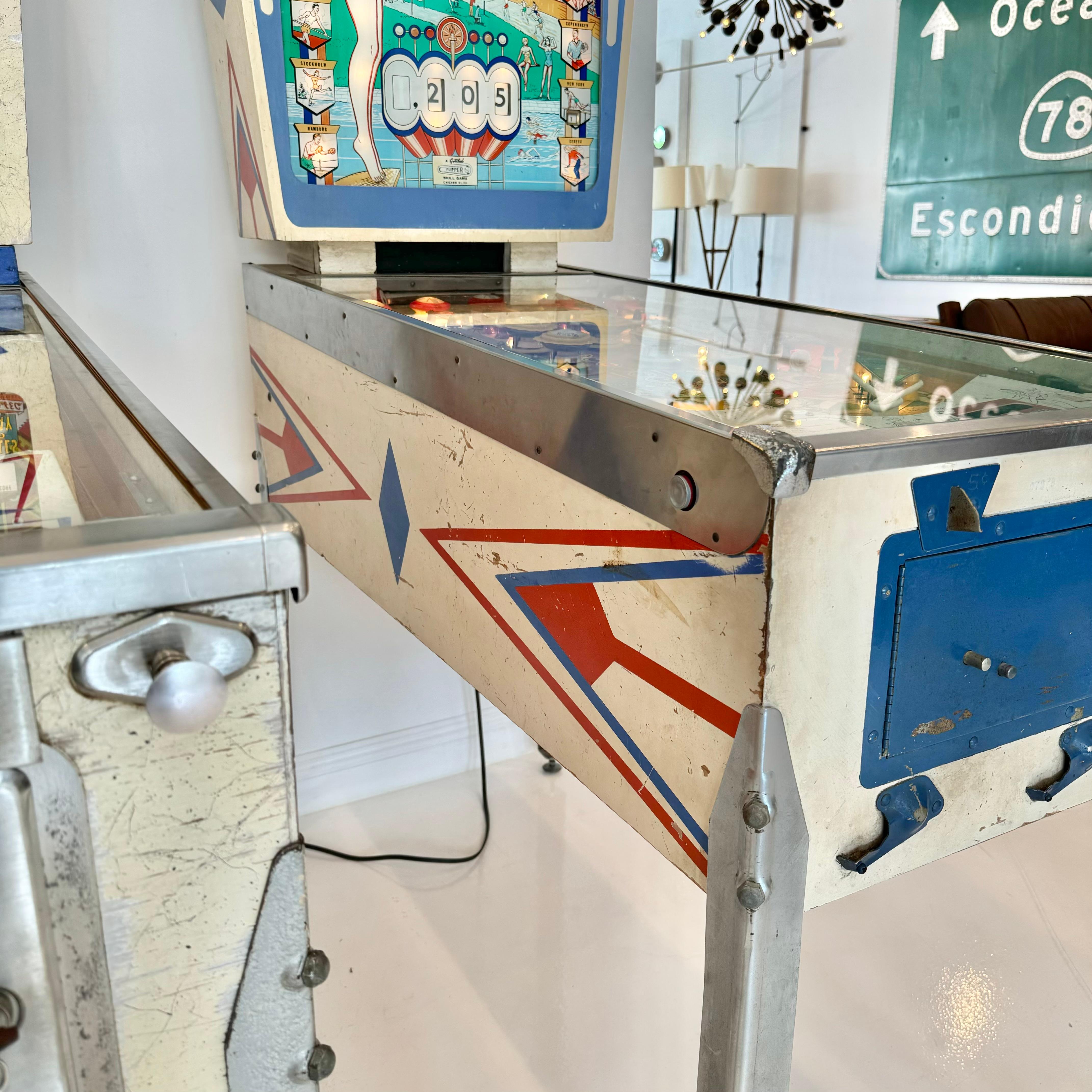 Olympics Pinball Arcade Game, 1962 USA 5