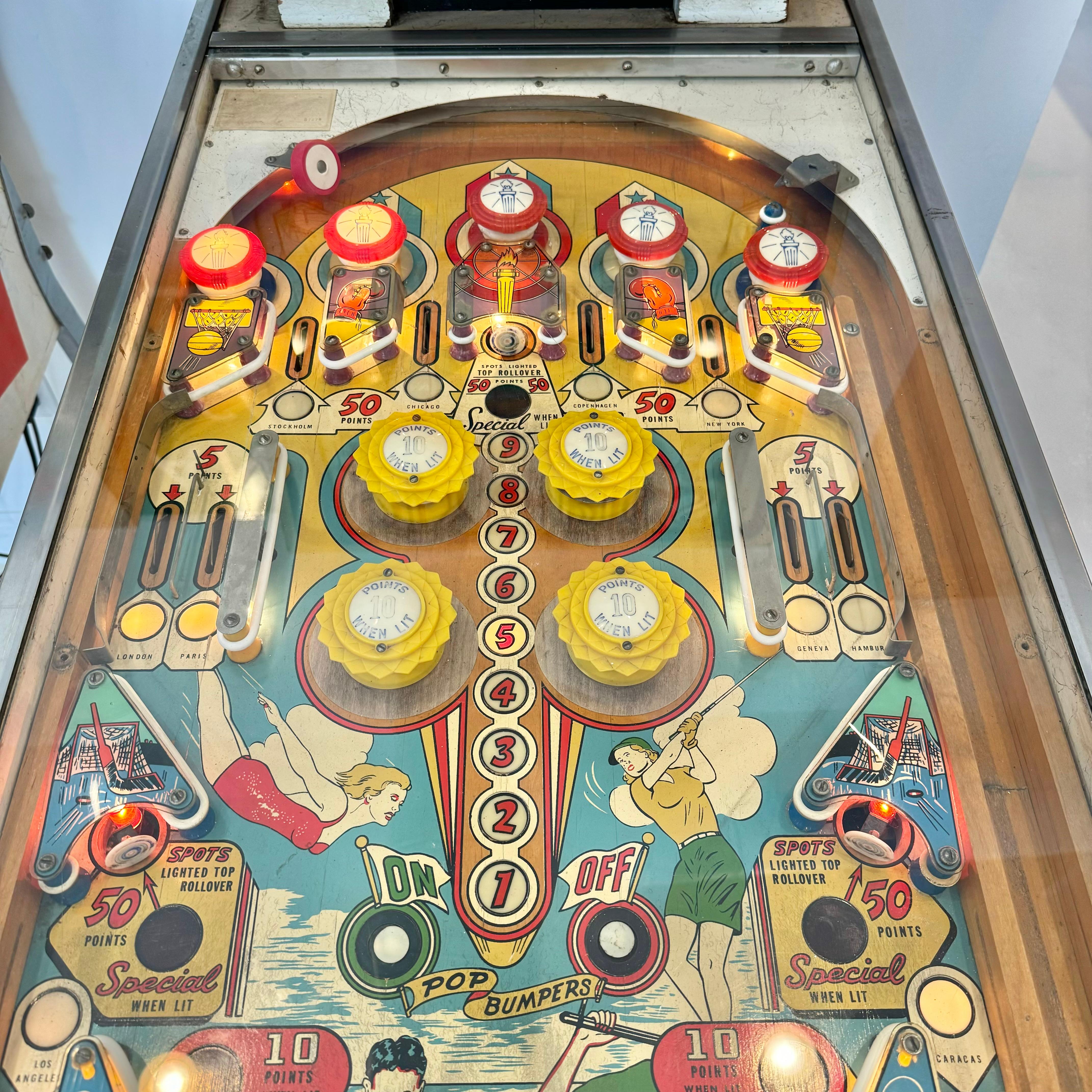 olympic arcade game