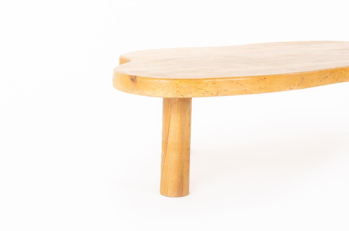 Table basse Olympie en chêne collection G44 en vente 4
