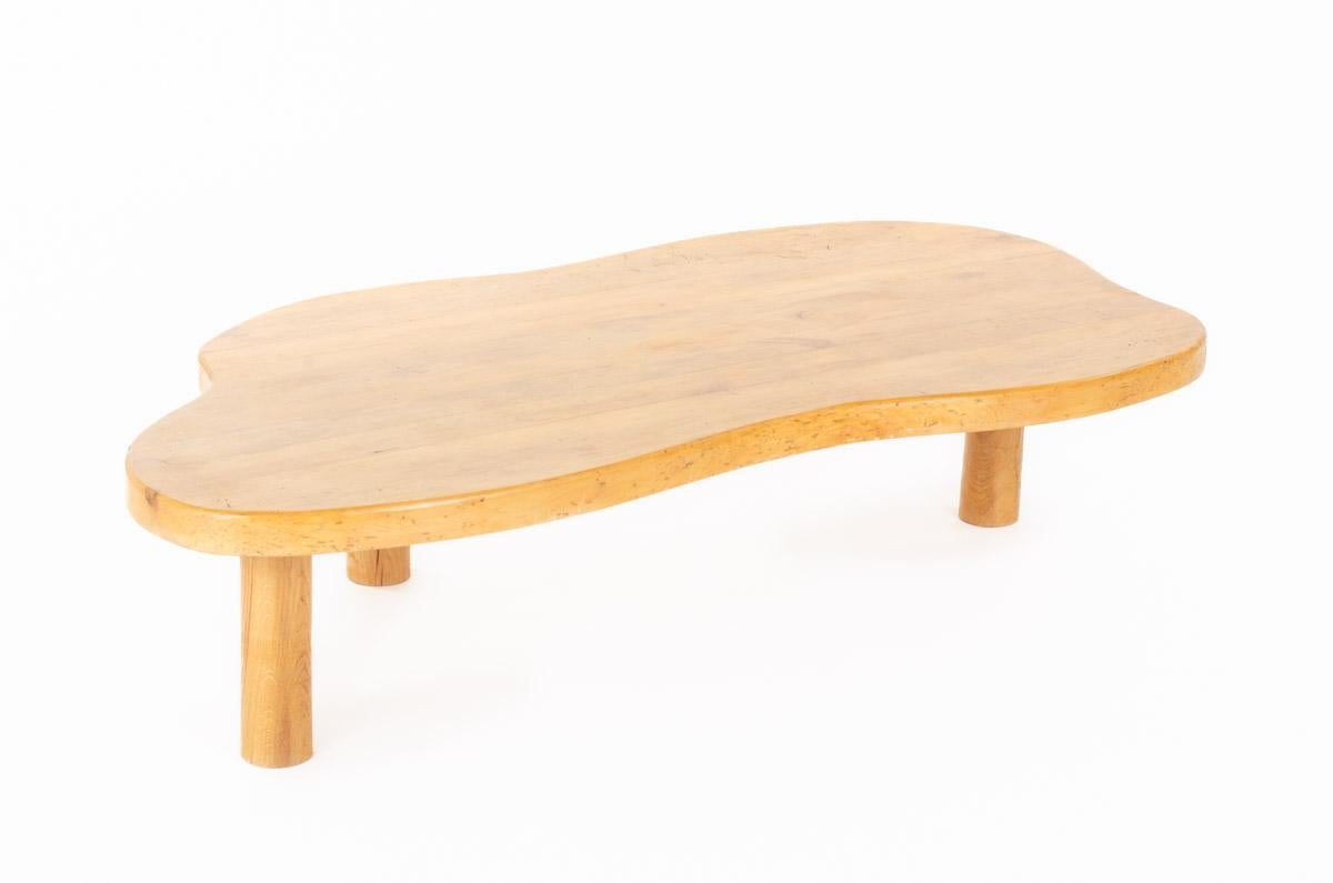 Chêne Table basse Olympie en chêne collection G44 en vente