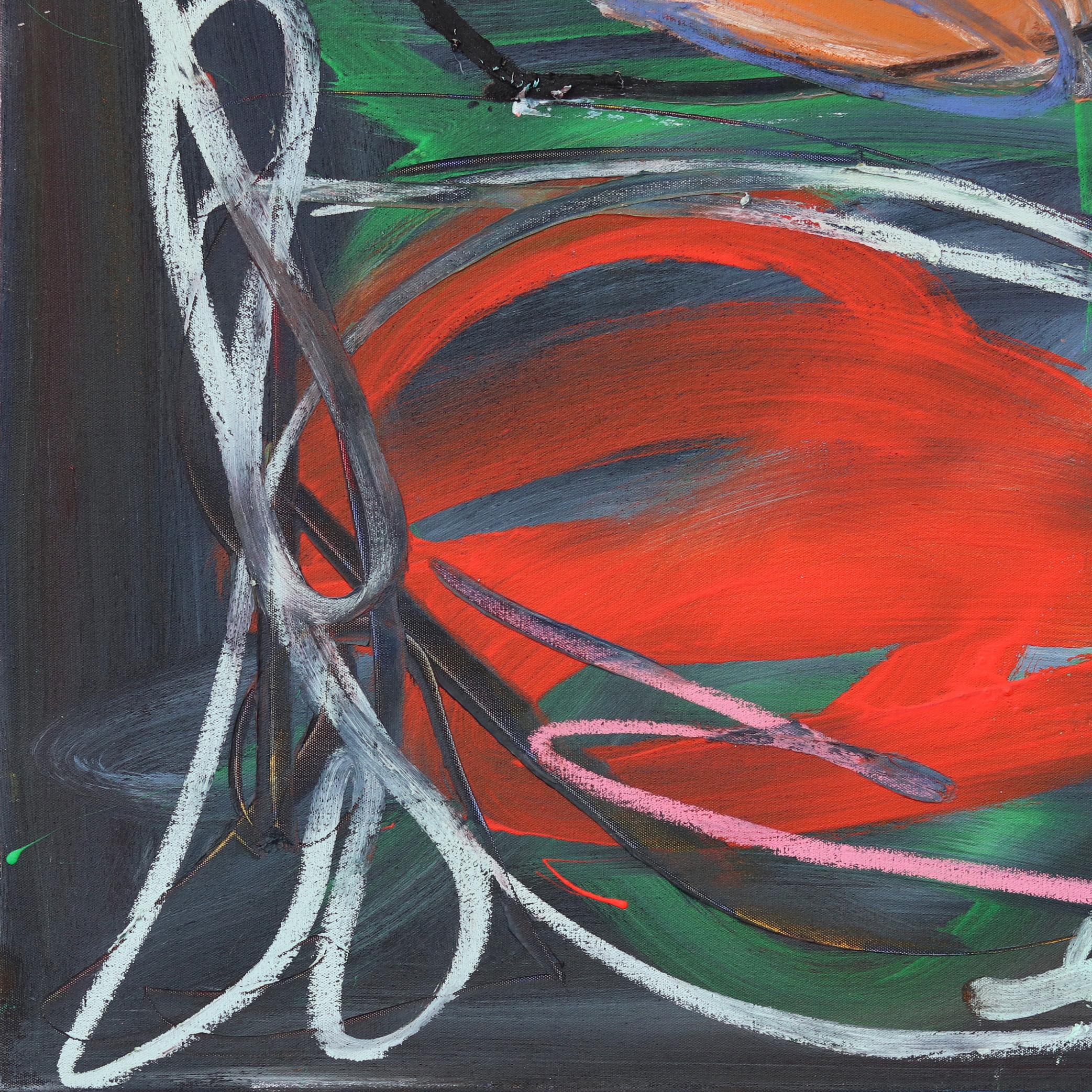 Baby Moves - Obra de Arte Original Figurativa Abstracta Textural Honesta y Equilibrada en venta 2