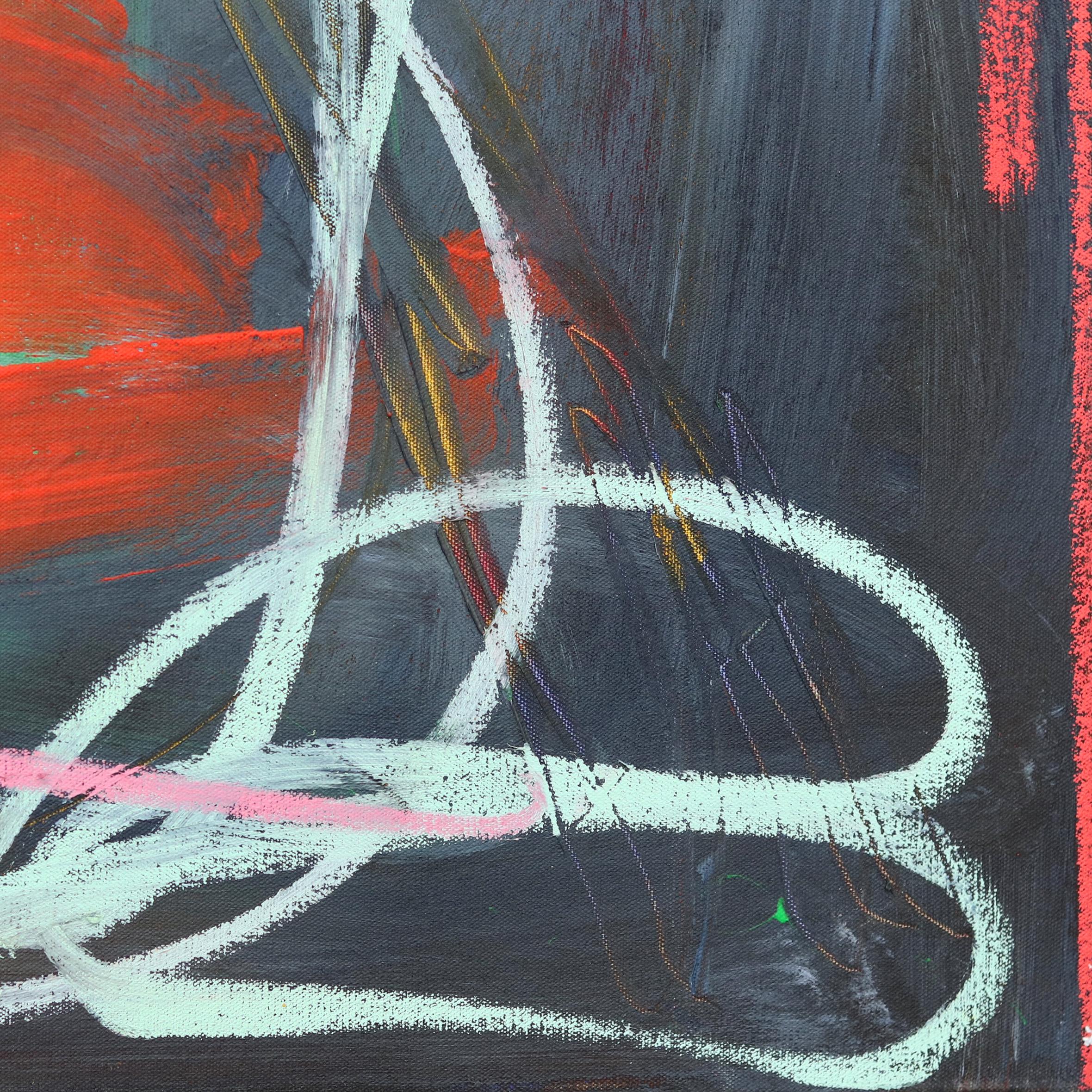Baby Moves - Obra de Arte Original Figurativa Abstracta Textural Honesta y Equilibrada en venta 3