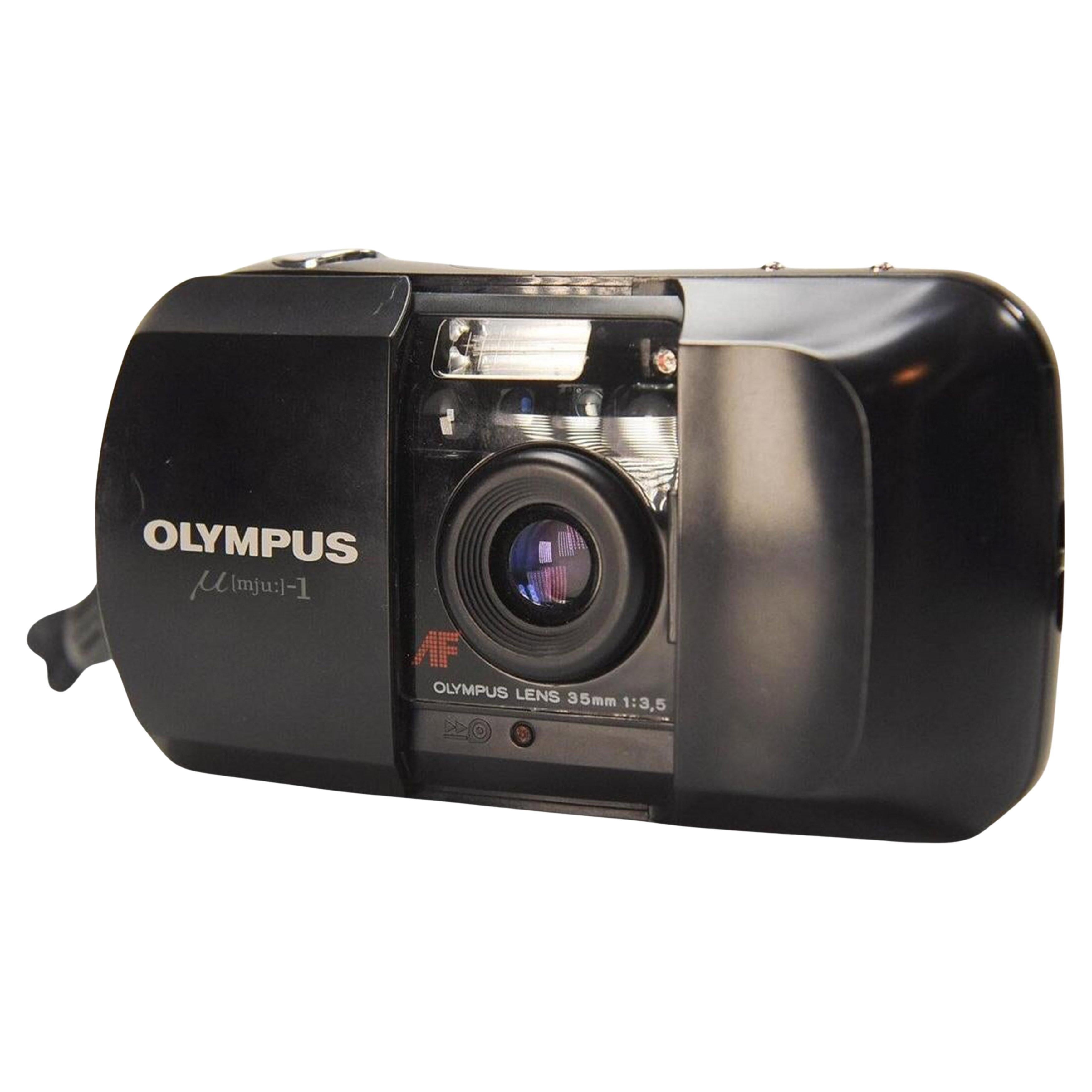 Olympus MJU-1 Compact 35mm Film Camera Olympus 35mm F/3.5 Lens en venta