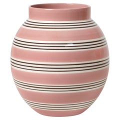 Omaggio - Vase Nuovo - Rose poussiéreuse   H : 8.1" Ø : 7.3"