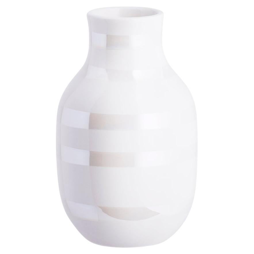 Omaggio Vase Mother of Pearl For Sale