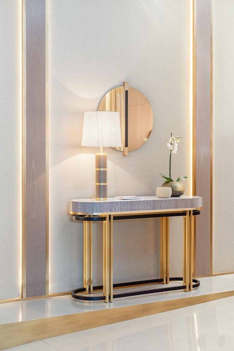Brass Oman Table Lamp For Sale