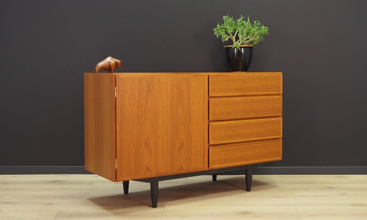 Scandinavian Modern Omann Jun Cabinet Teak 1970s Vintage Danish Design For Sale