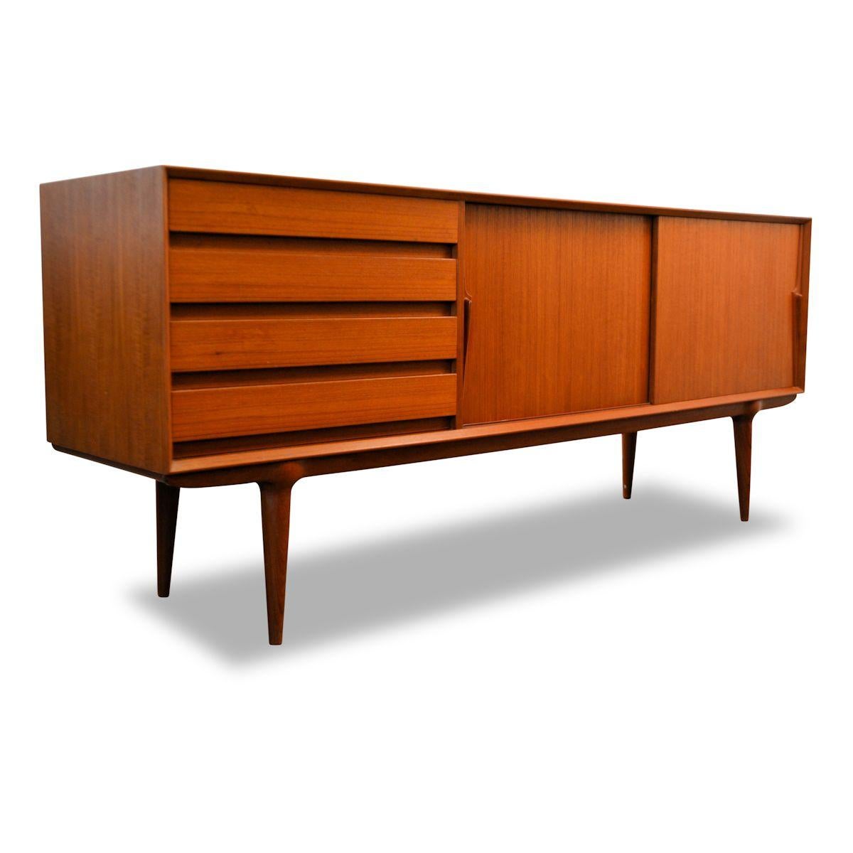 Omann Jun Danish Design Teak Sideboard Model 18 6