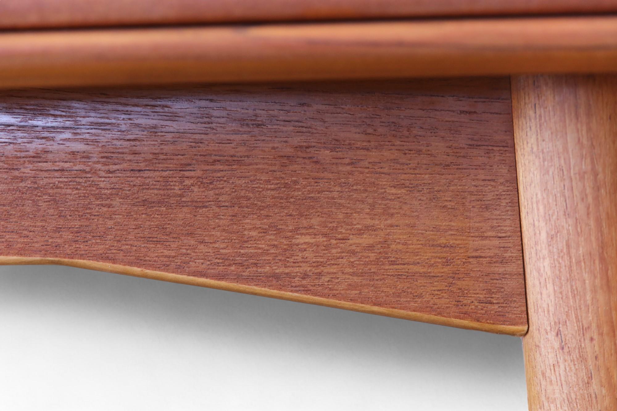 Omann Jun Dining Table Mod 50 in Teak with Pull-Out Tops, 1960s For Sale 10