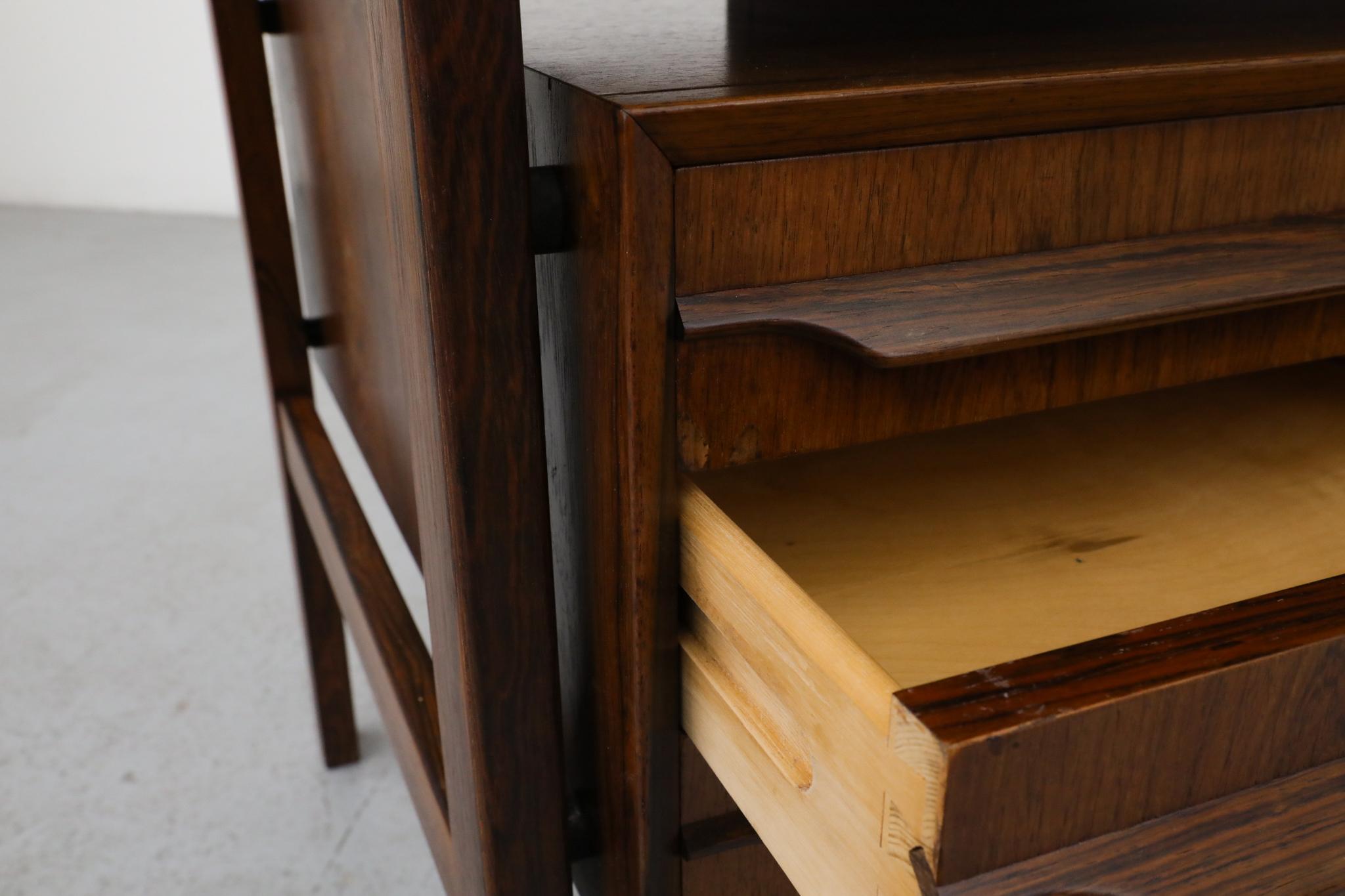Omann Jun Møbelfabrik Attributed Executive Rosewood Desk with Drawers 12
