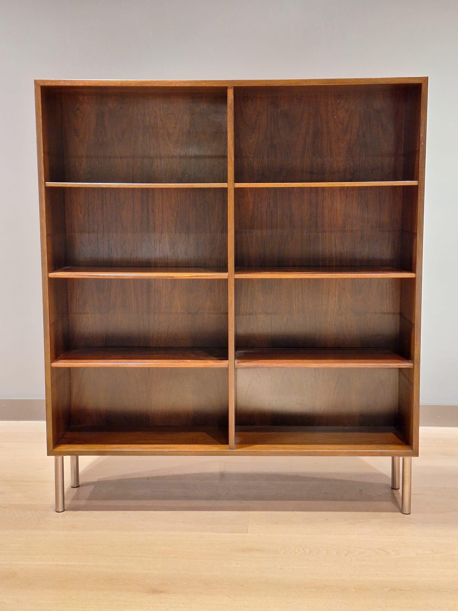 Omann Jun Rosewood Book Case 1960s In Good Condition For Sale In MIJDRECHT, NL