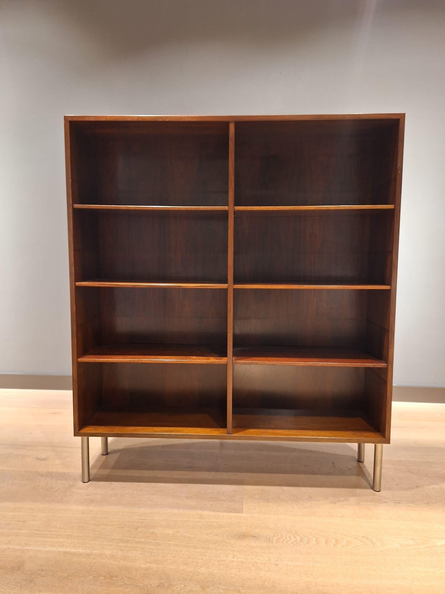 Mid-20th Century Omann Jun Rosewood Book Case 1960s For Sale