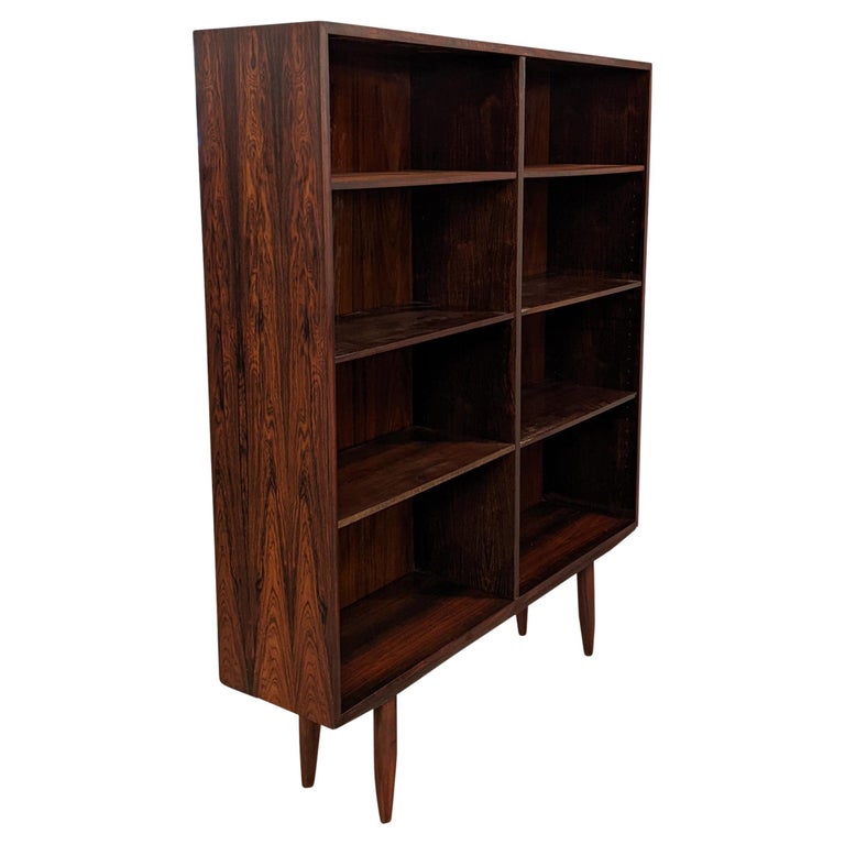 Omann Jun Rosewood Bookcase Vintage Danish Mid Century "8791" For Sale