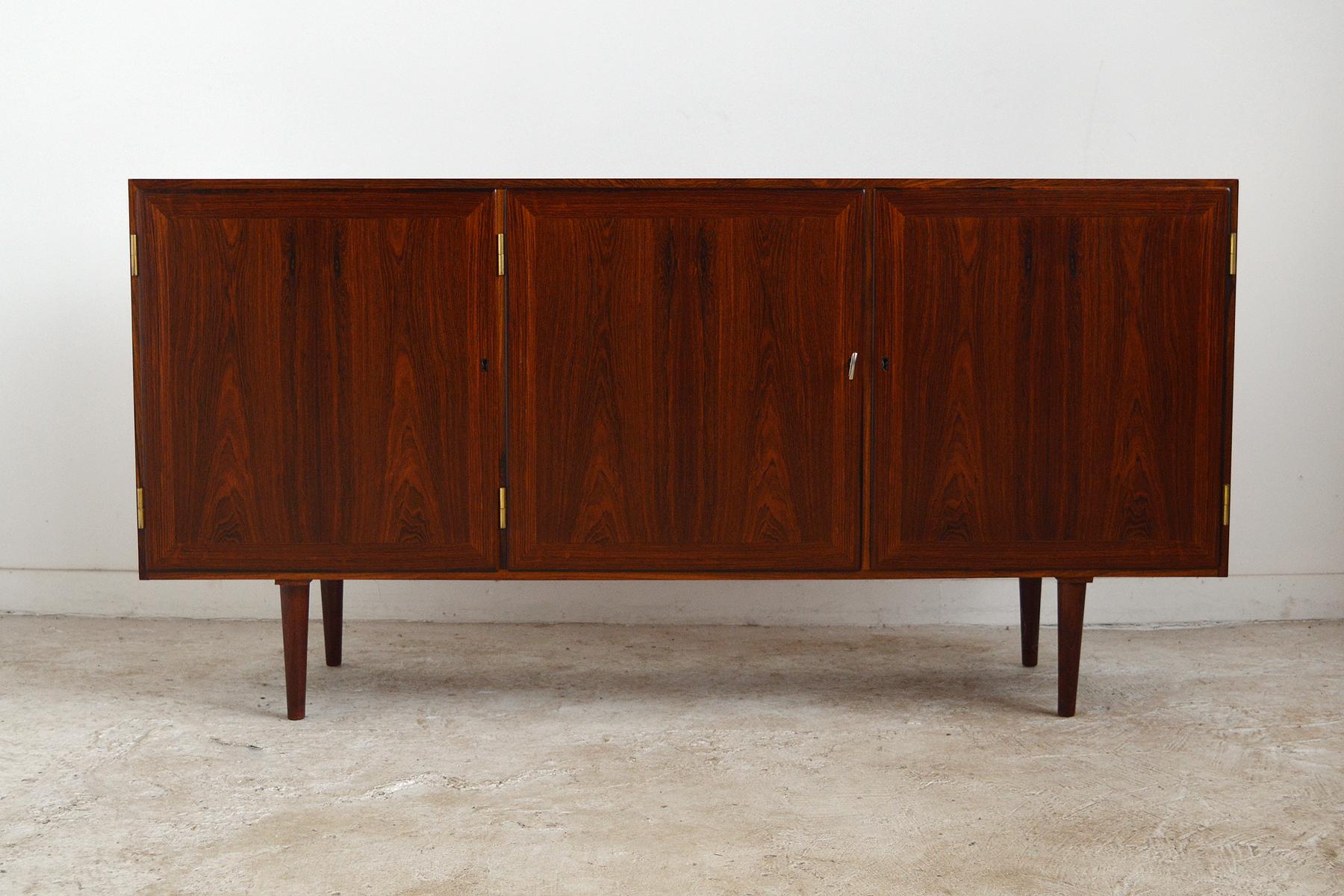 Scandinavian Modern Omann Jun Rosewood Credenza 1 of 2