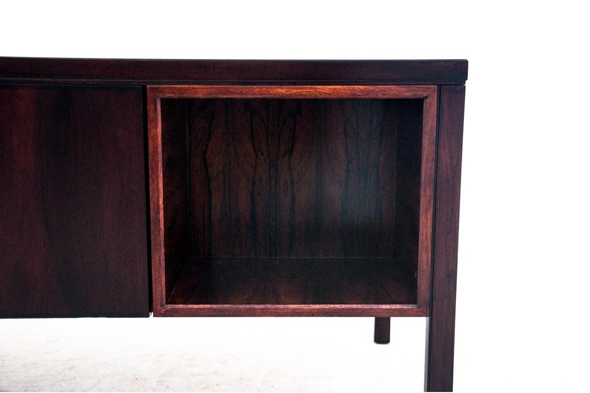 Omann Jun Rosewood Desk, Model 77, 1960s 1