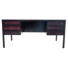 Omann Jun Rosewood Desk, Model 77, 1960s