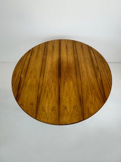 Table de salle à manger papillon Omann Jun en palissandre, Danemark, années 1960