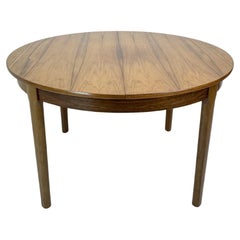 Omann Jun Rosewood Extending Butterfly Dining Table, Denmark 1960's