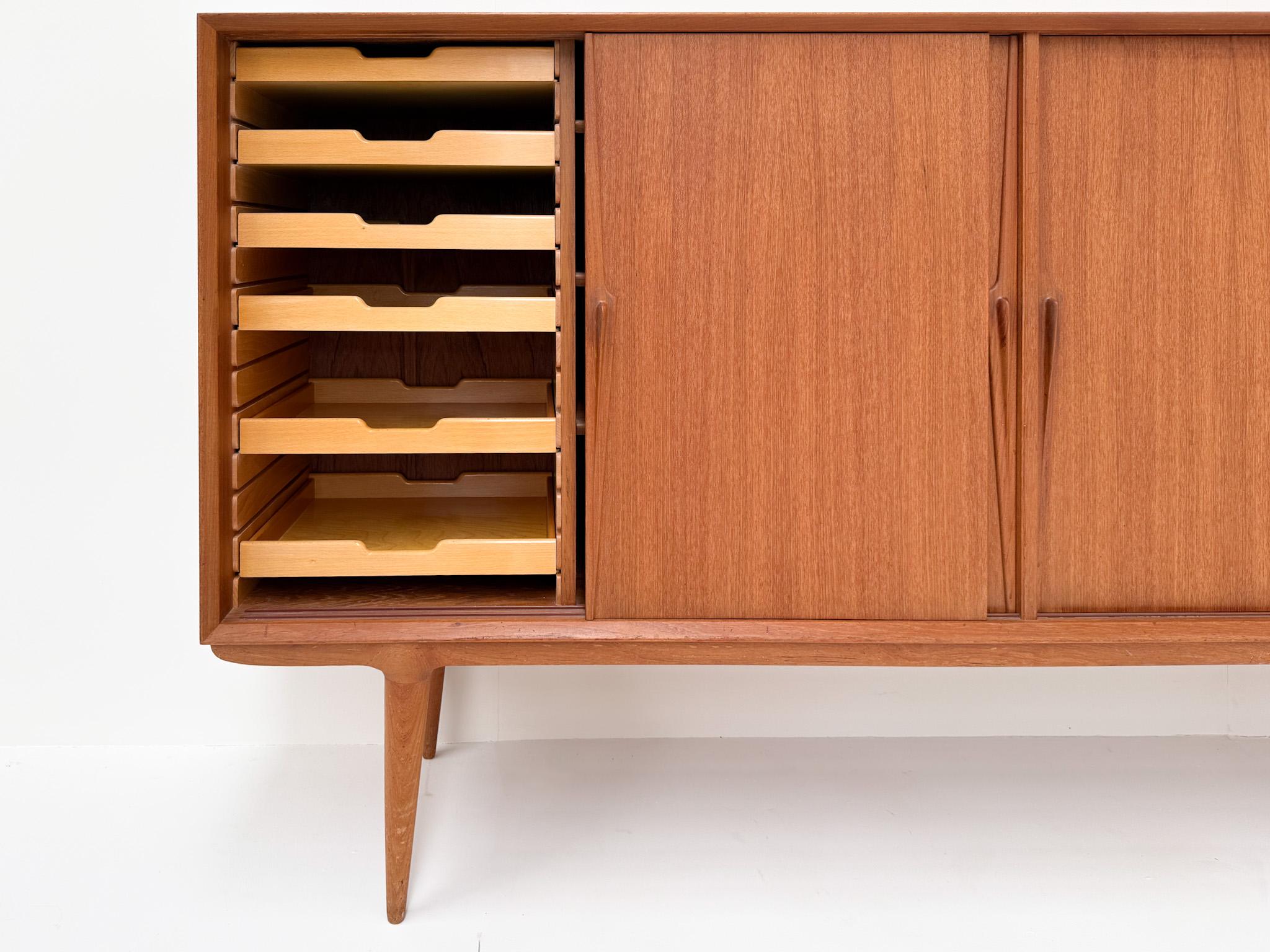 Danish Omann Jun Sideboard Model 19 by Gunni Omann, Denmark, 1960s For Sale