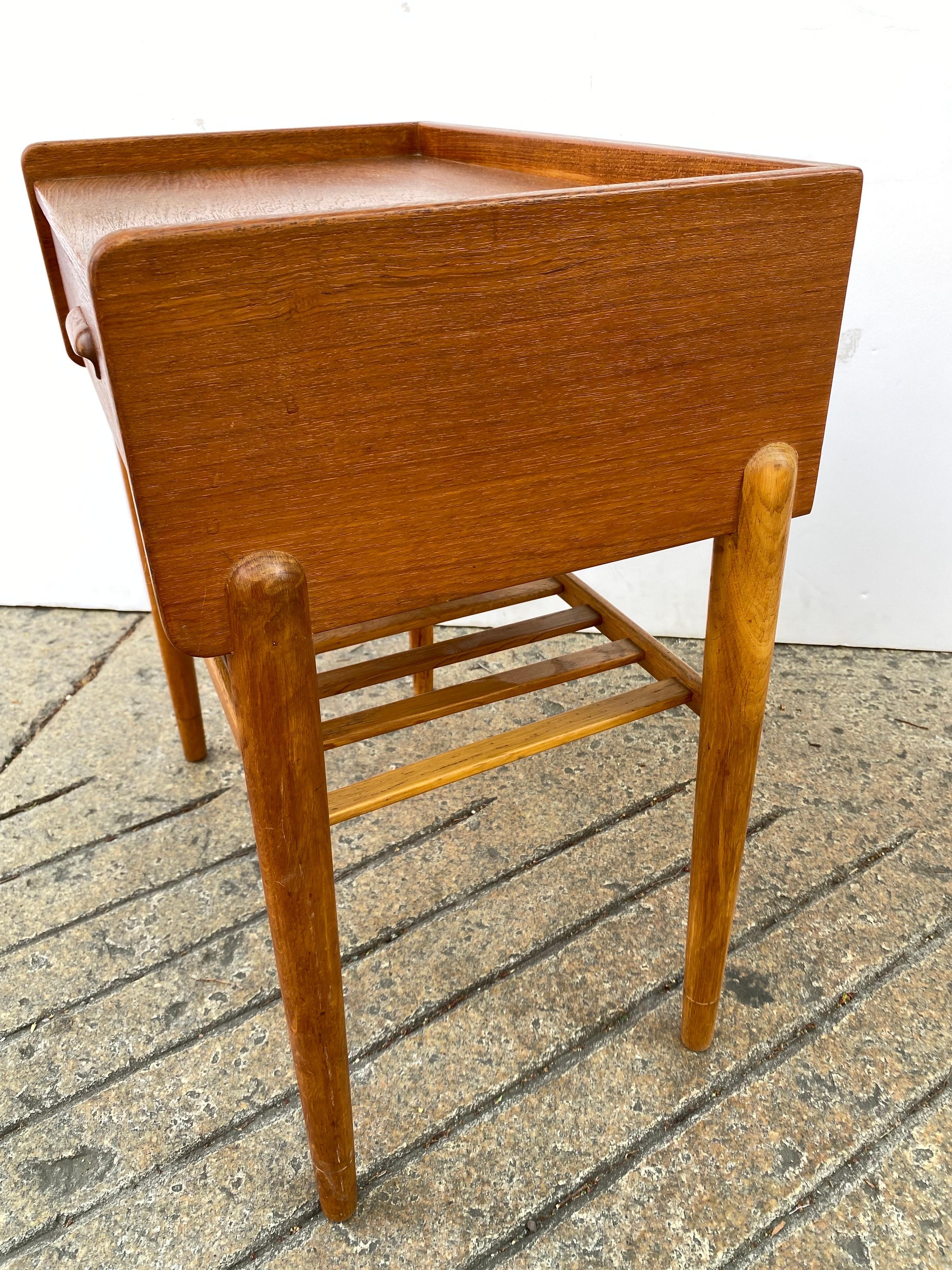 Omann Junior Danish Teak Nightstand 1