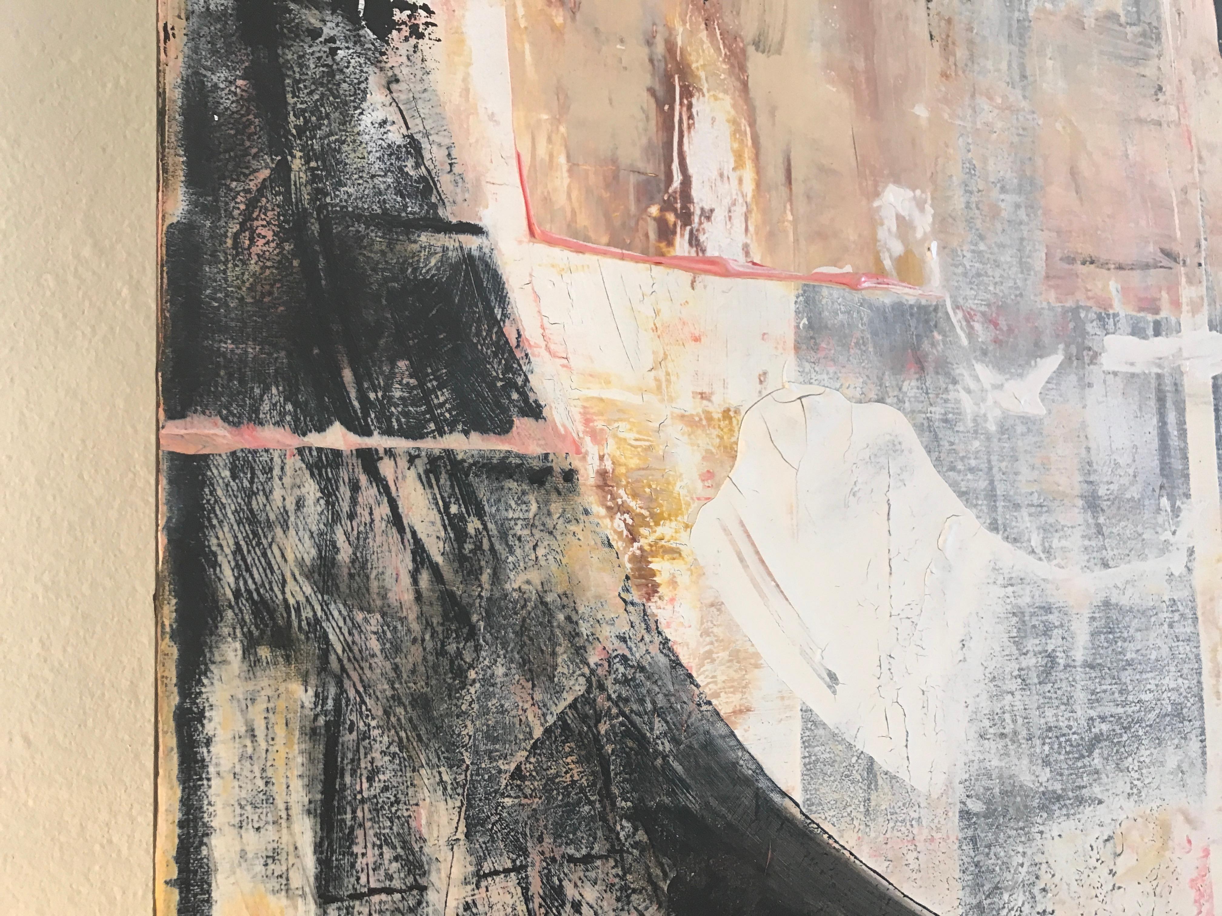 Omar Ananias, Acryl auf Leinwand (Moderne) im Angebot