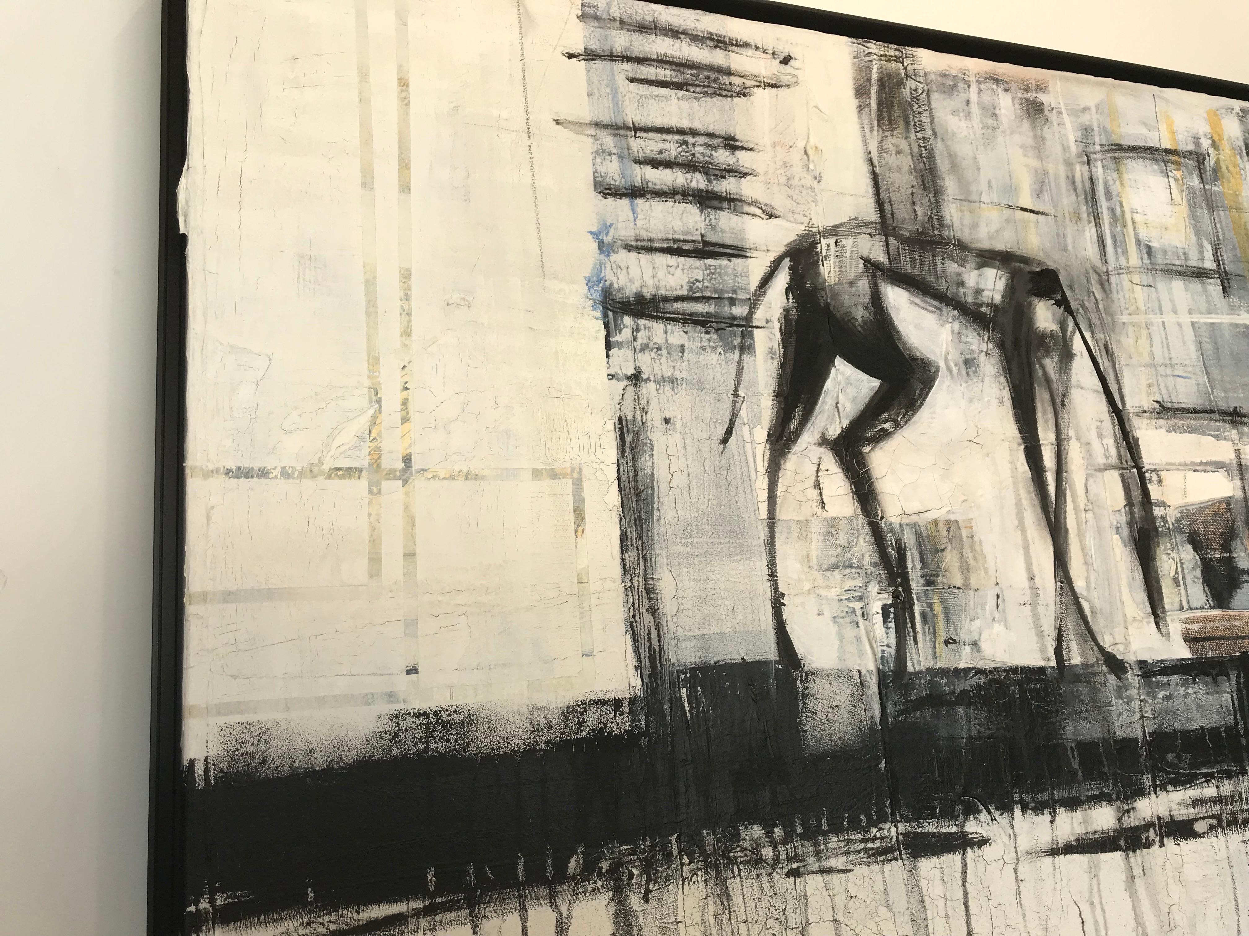 Omar Ananias, Acryl auf Leinwand (Handbemalt) im Angebot