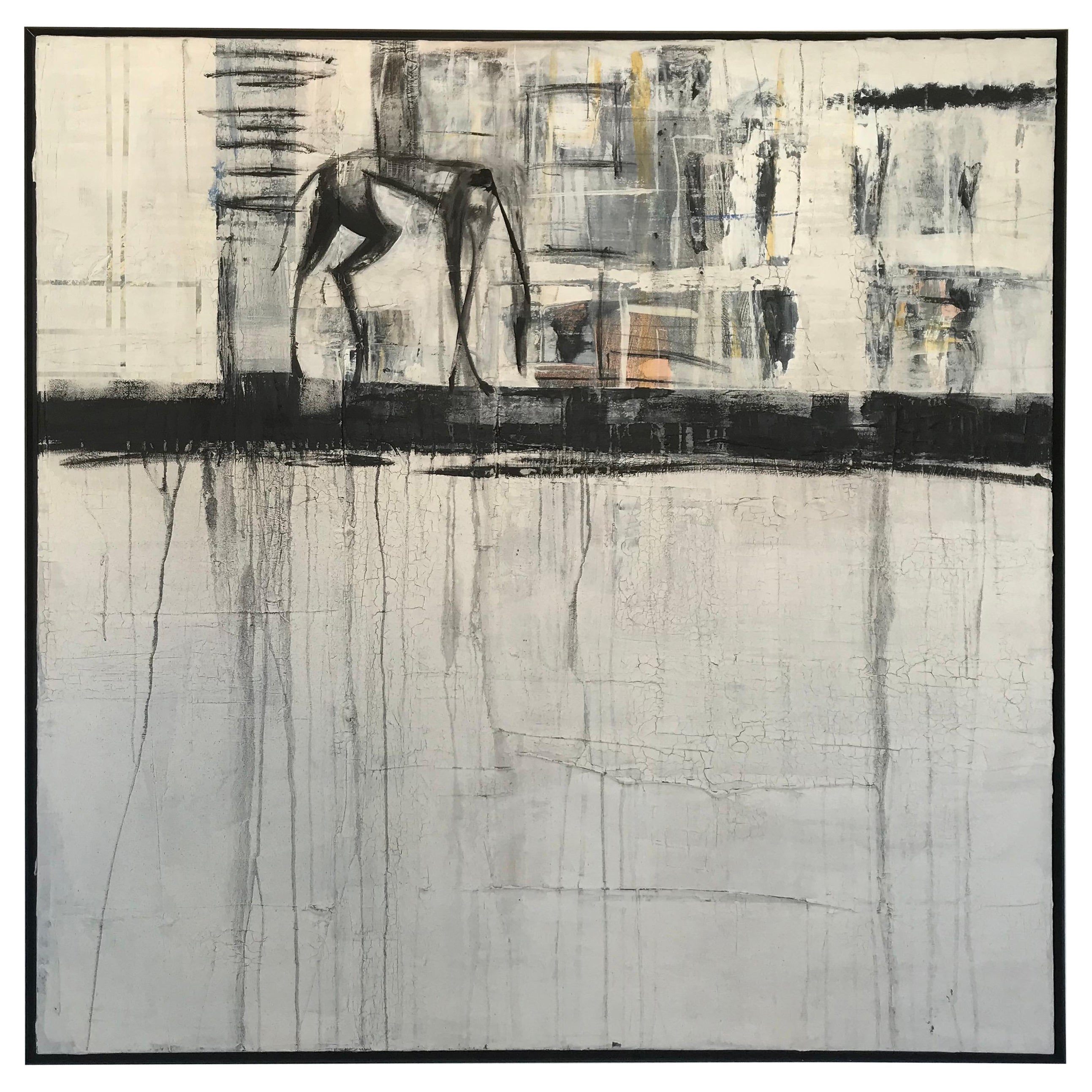 Omar Ananias acrylique sur toile