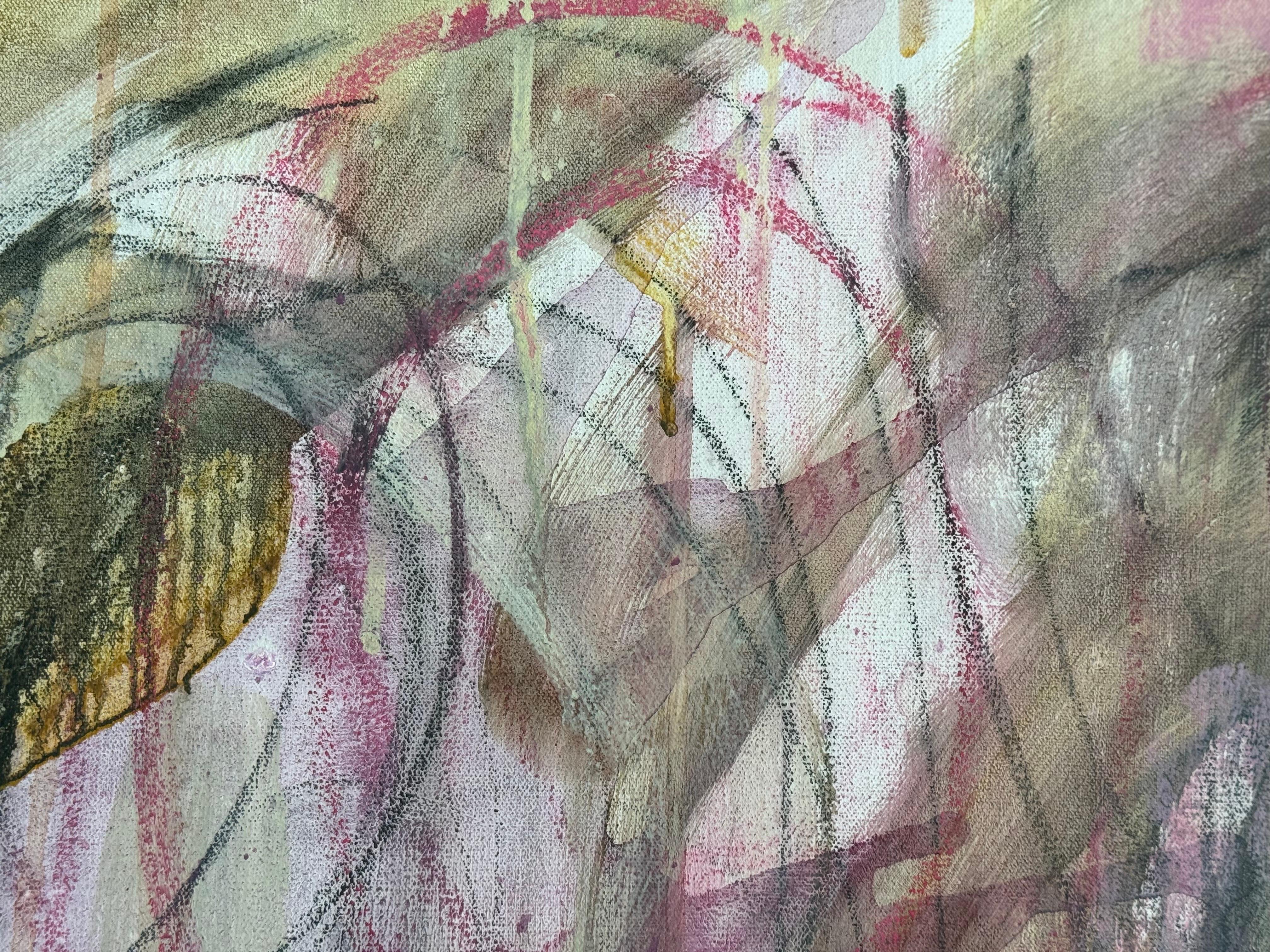 Omar Ananias Mixed Media On Canvas In New Condition In West Palm Beach, US