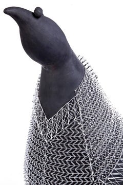 17'' La Guajolota / Ceramics Black Clay Mexican Folk Art