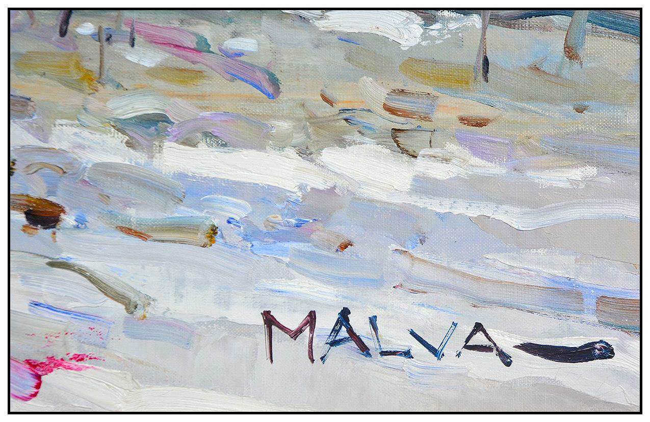 Omar Malva Authentique et grande peinture à l'huile originale sur toile, encadrée professionnellement sur mesure et listée avec l'option Soumettre la meilleure offre.

Nous acceptons les offres maintenant : L'objet mis en vente est une spectaculaire