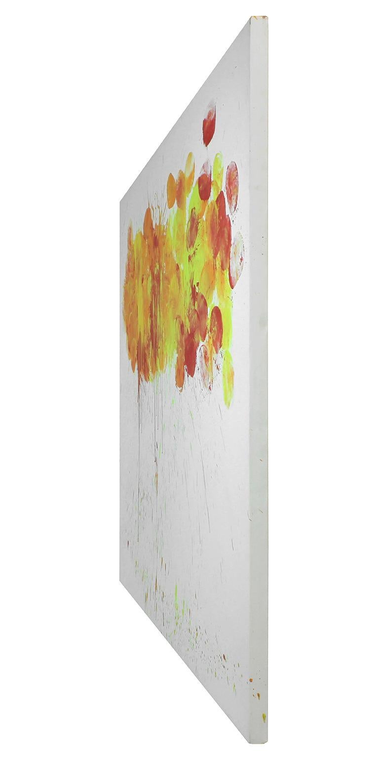 Breaking Through #8 pittura a tecnica mista realizzata con il pugilato dall'artista Omar Hassan in vendita 3