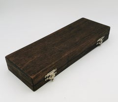 Cuchara de plata Omar Ramsden en estuche ajustable