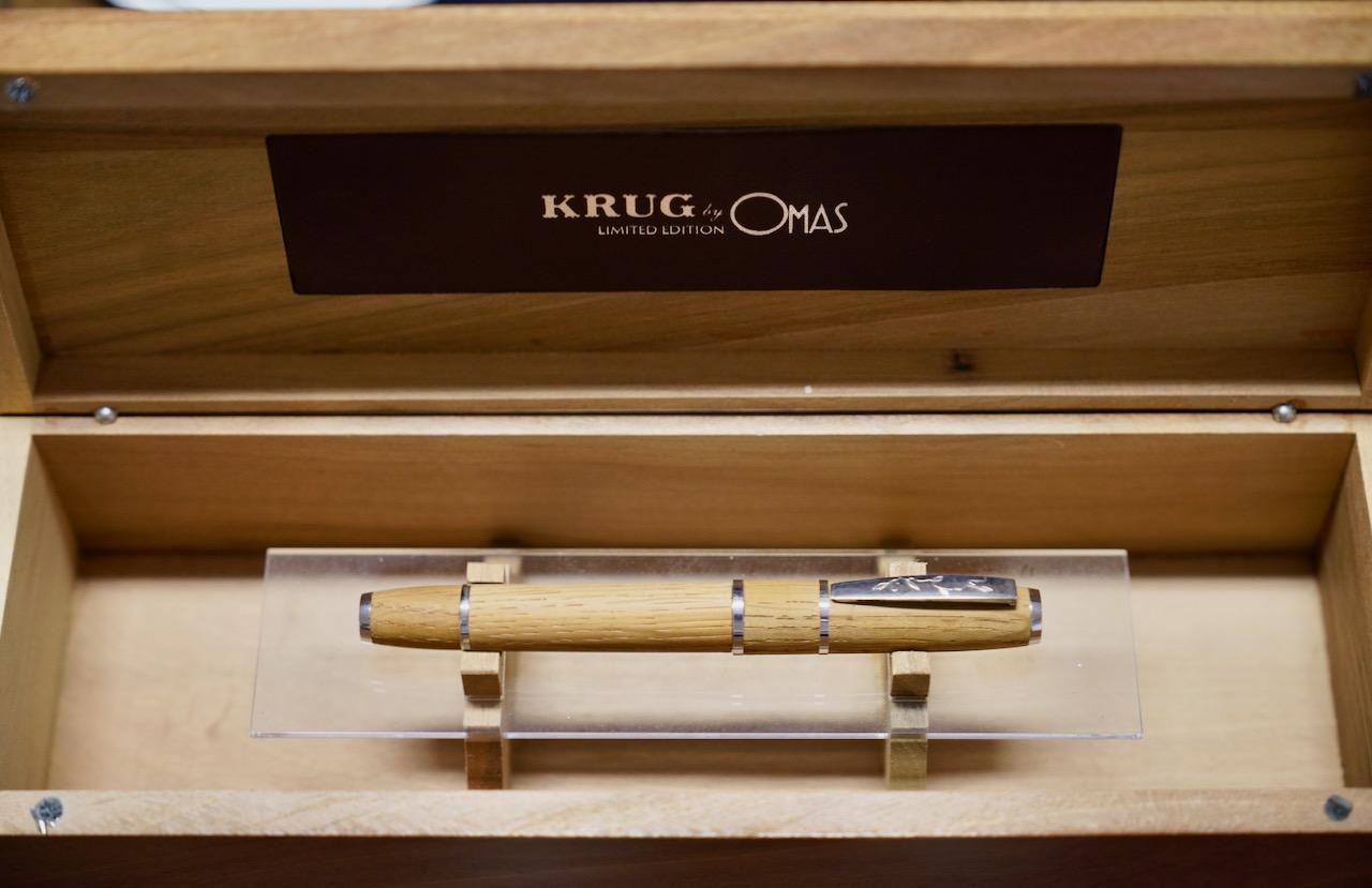 OMAS Krug Limited Edition Fountain Pen, B Nib In New Condition For Sale In Berlin, DE