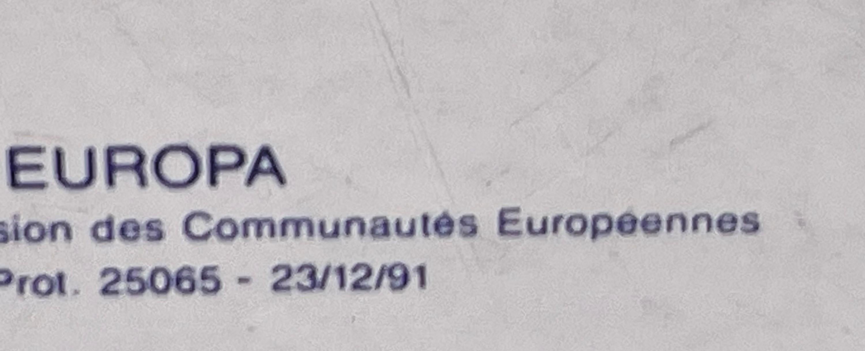 European Omas Limited Edition Europa Fountain Pen in Original Box For Sale