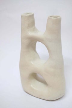 Ombligos Unique Stoneware Vase by Camila Apaez