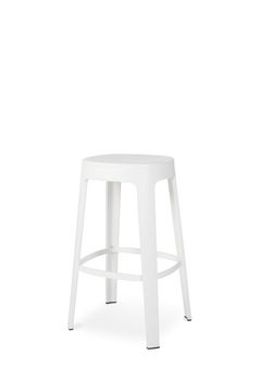 Ombra Barhocker, Weiß von Emiliana Design Studio